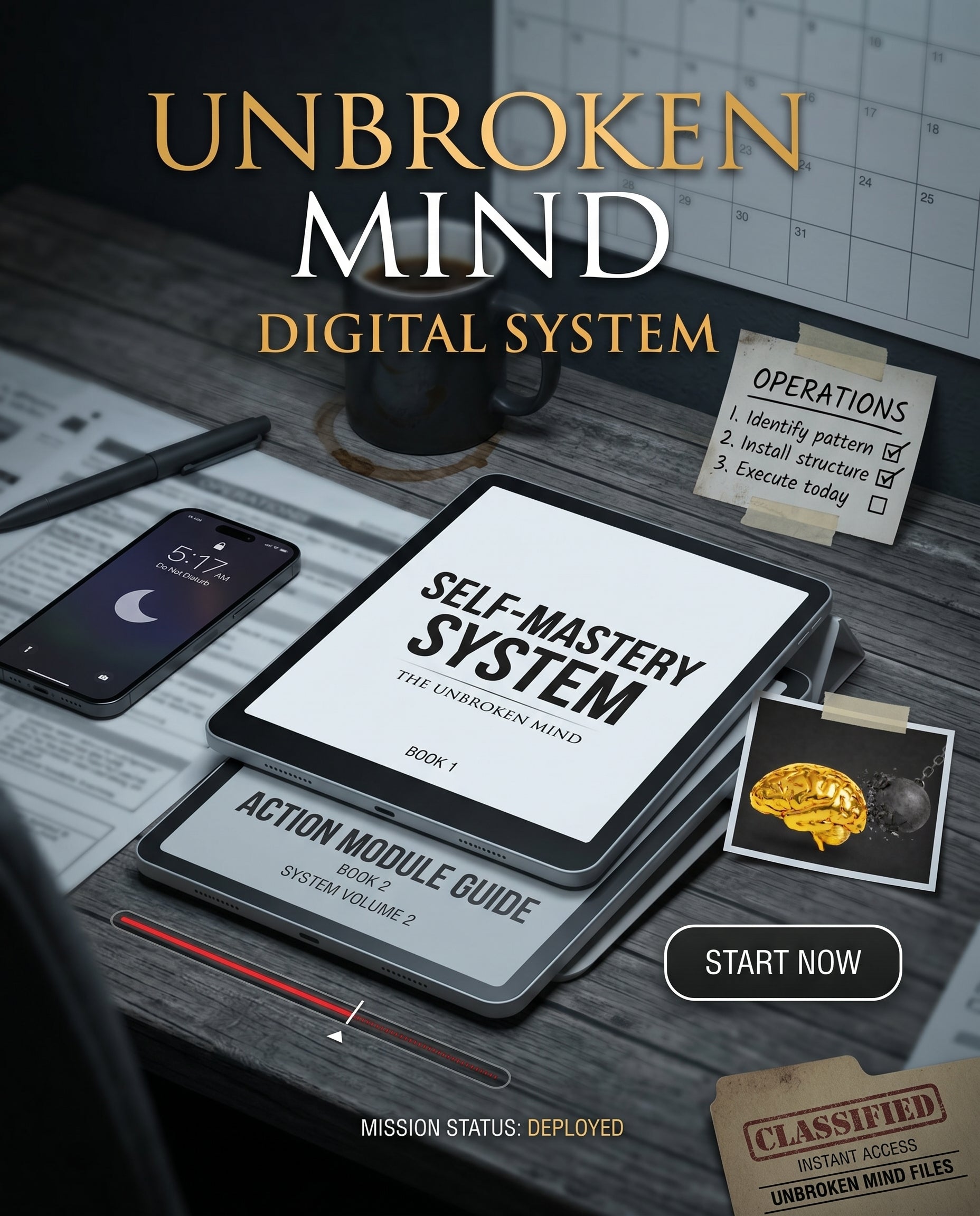 The Unbroken Mind System - Digital, delivered instantly.